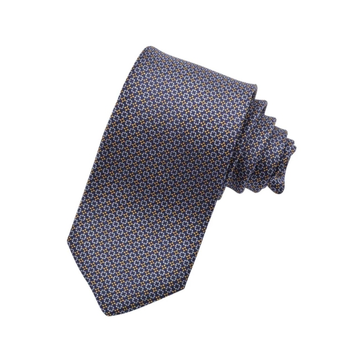 Dion Micro Links Silk Tie