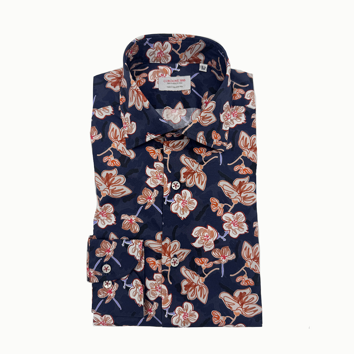 Cordone Floral Cotton Shirt