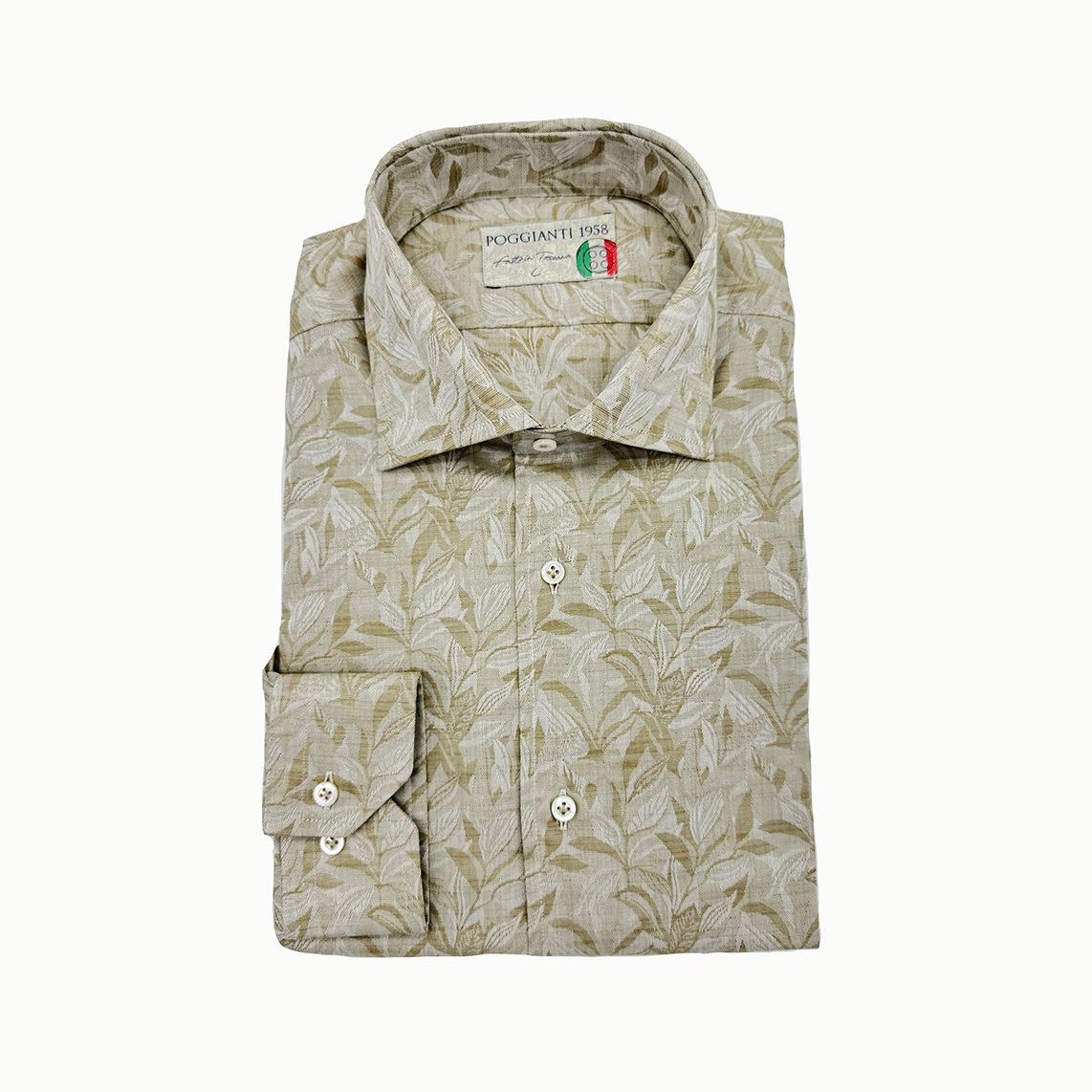 Poggianti Botanical Cotton Shirt