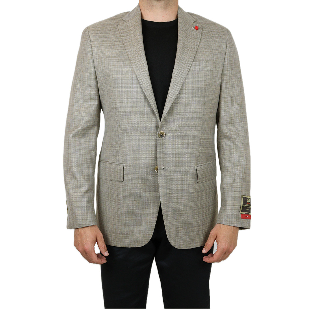 TailoRED Taupe Wool Sports Jacket