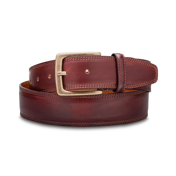 Bosca Dolce Amalfi Leather Belt
