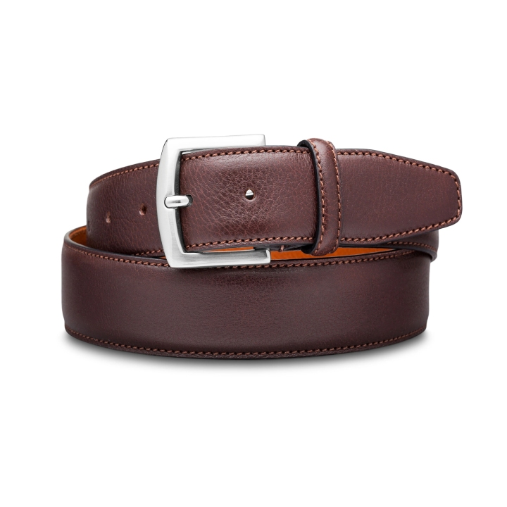 Bosca Castelo Tumbled Leather Belt