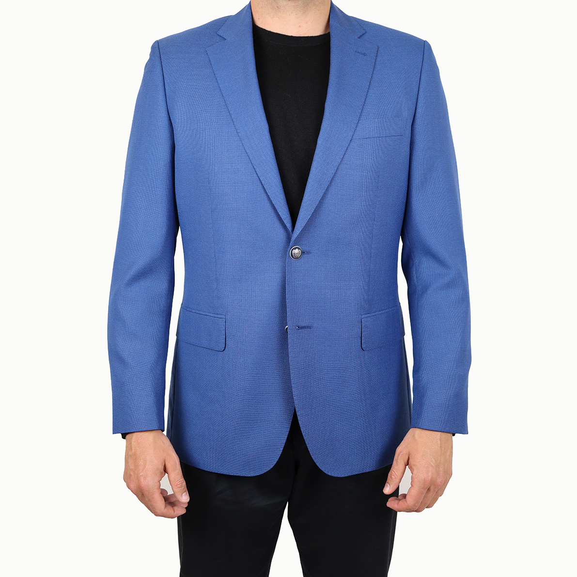 Mirto Royal Blue Wool Sports Jacket